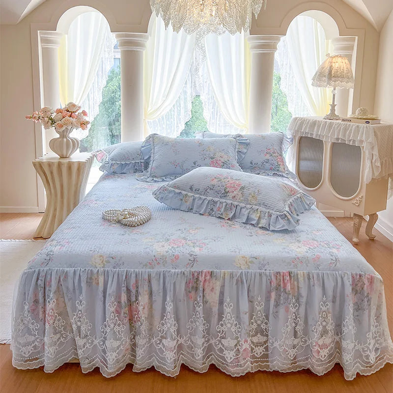 Bettbezug Set – Koreanischer Prinzessinnenstil – 100% Baumwolle