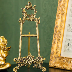 Vintage Plaketten Halter aus Zinklegierung, 13.5x16x29 cm, modern