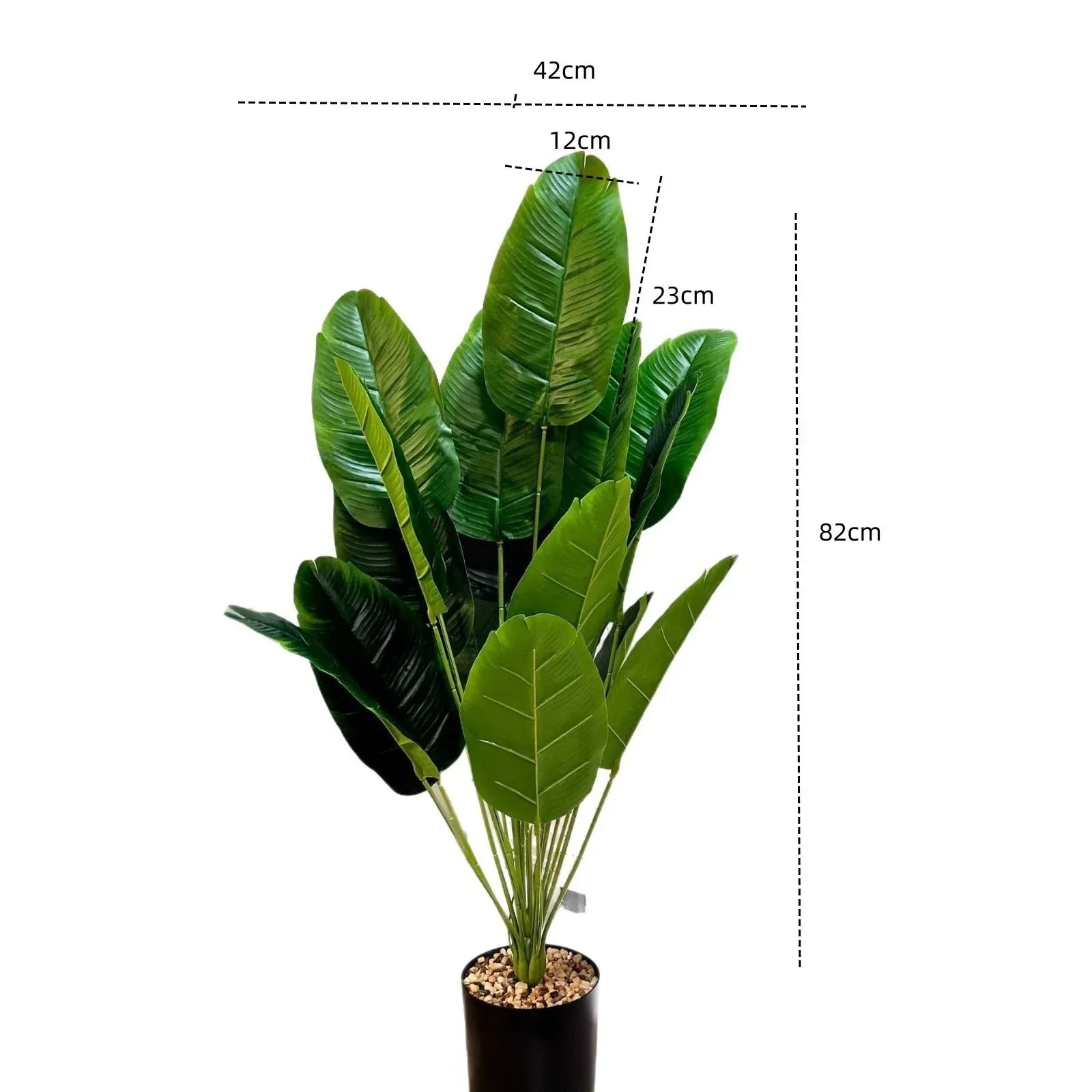 Künstliche Palmblätter – Real Touch – Exotisches Ambiente