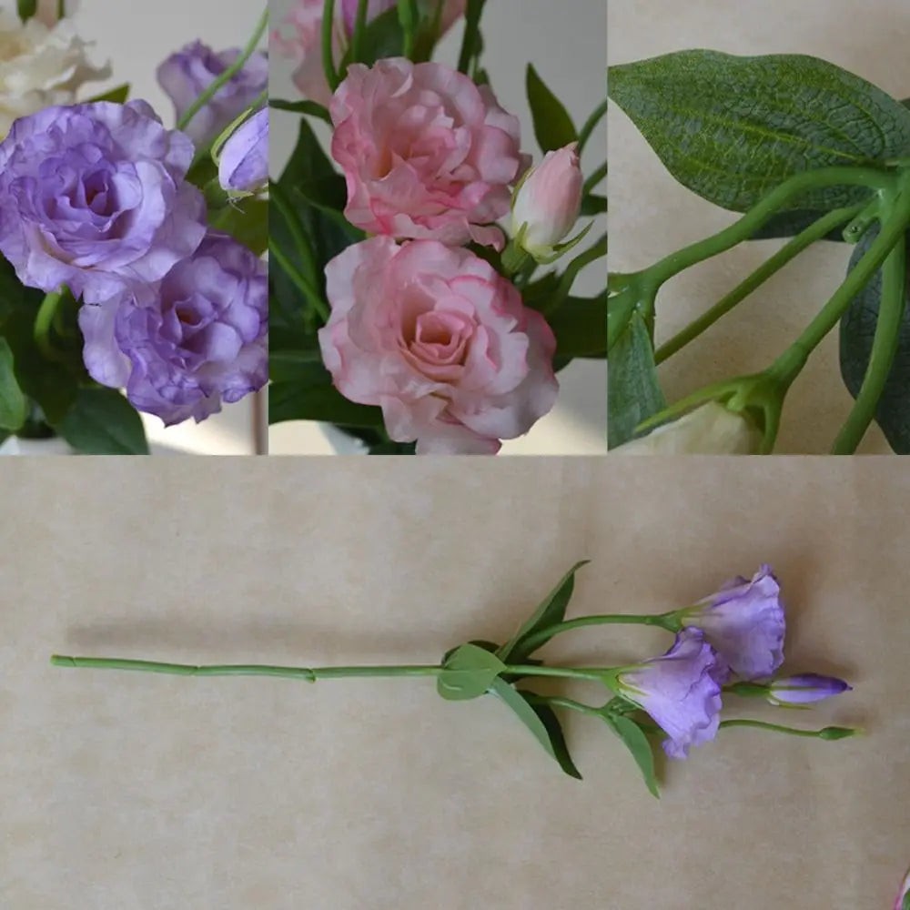 Real Touch Seiden-Lisianthus Bouquet – Innendekor