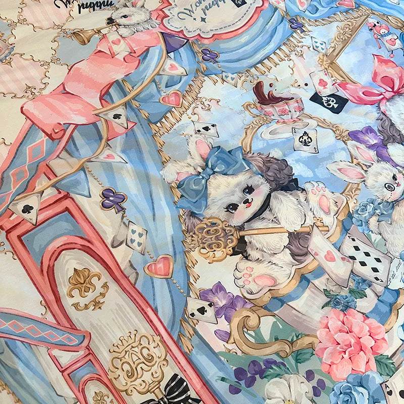 Baumwoll-Bettwäsche – Prinzessin-Stil – Twin, Queen, Double