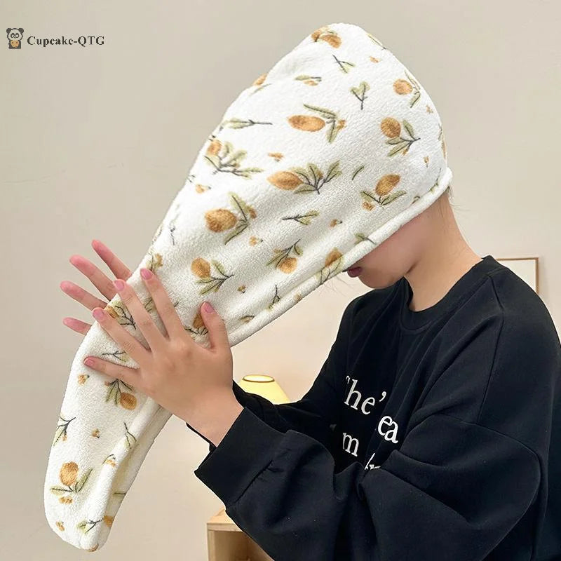 Schnell Trocknendes Haartuch – 100% Baumwolle – 25x65cm