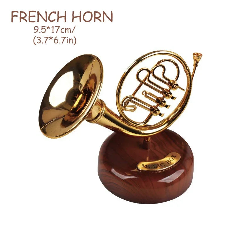 Vintage Spieluhr – Retro Stil – Handgekurbelte