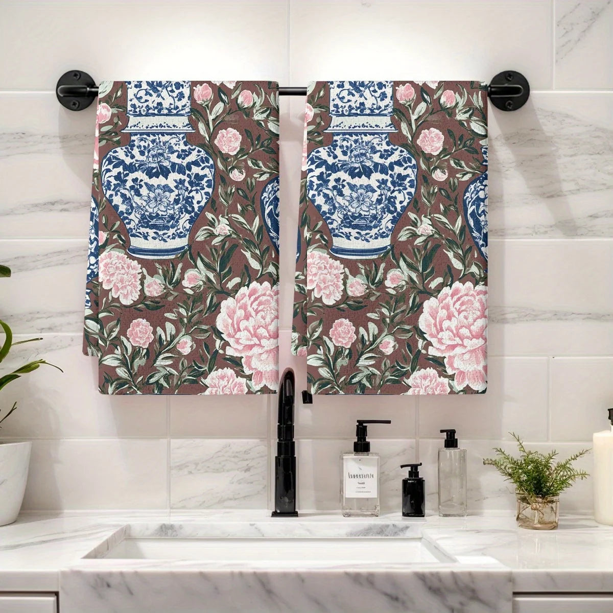 Küchentücher – Chinesisches Aquarell – 2er Set