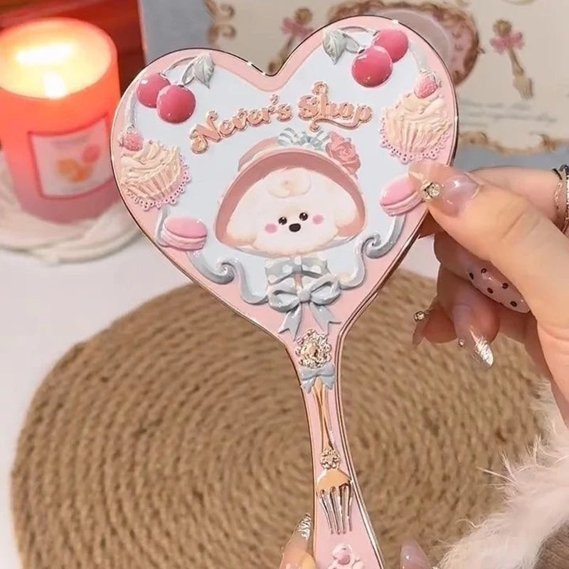 Luxus Schminkspiegel - Rokoko Design - Tragbare Eleganz