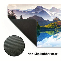 Mauspad – Naturkautschuk-Design – Rutschfeste Schreibtischunterlage