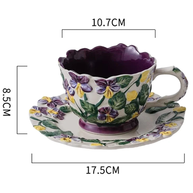 Kaffeetassen – Keramik Töpferei Design – 400ML