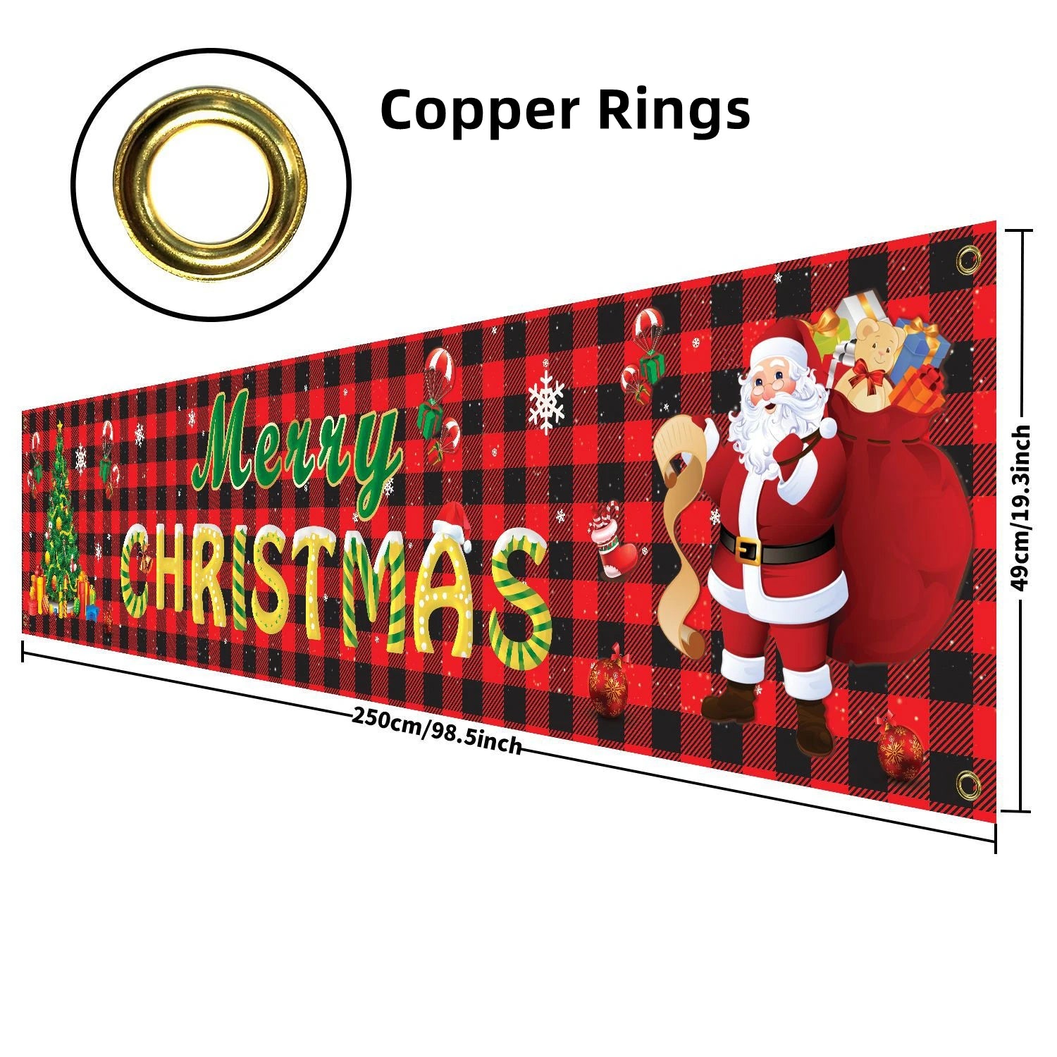 Halloween-Banner – Stoffdesign – 250x48cm