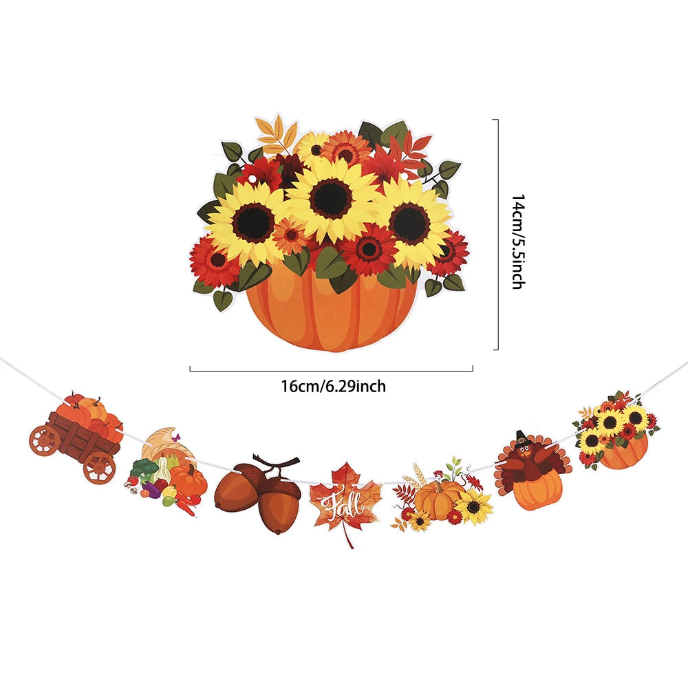 Herbst-Deko – Papier – Für Partys