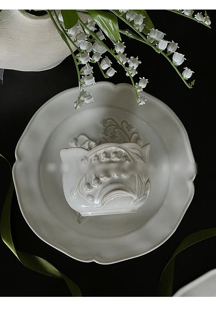 Keramik Geschirr Set – Europäisches Design – Teezeit-tauglich