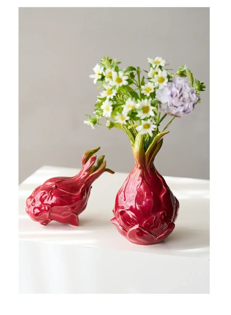 Pitaya Vase – Modernes Keramikdesign