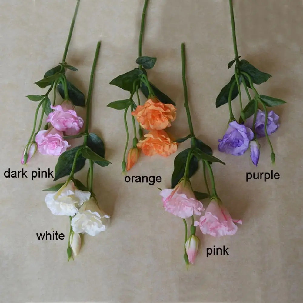 Real Touch Seiden-Lisianthus Bouquet – Innendekor