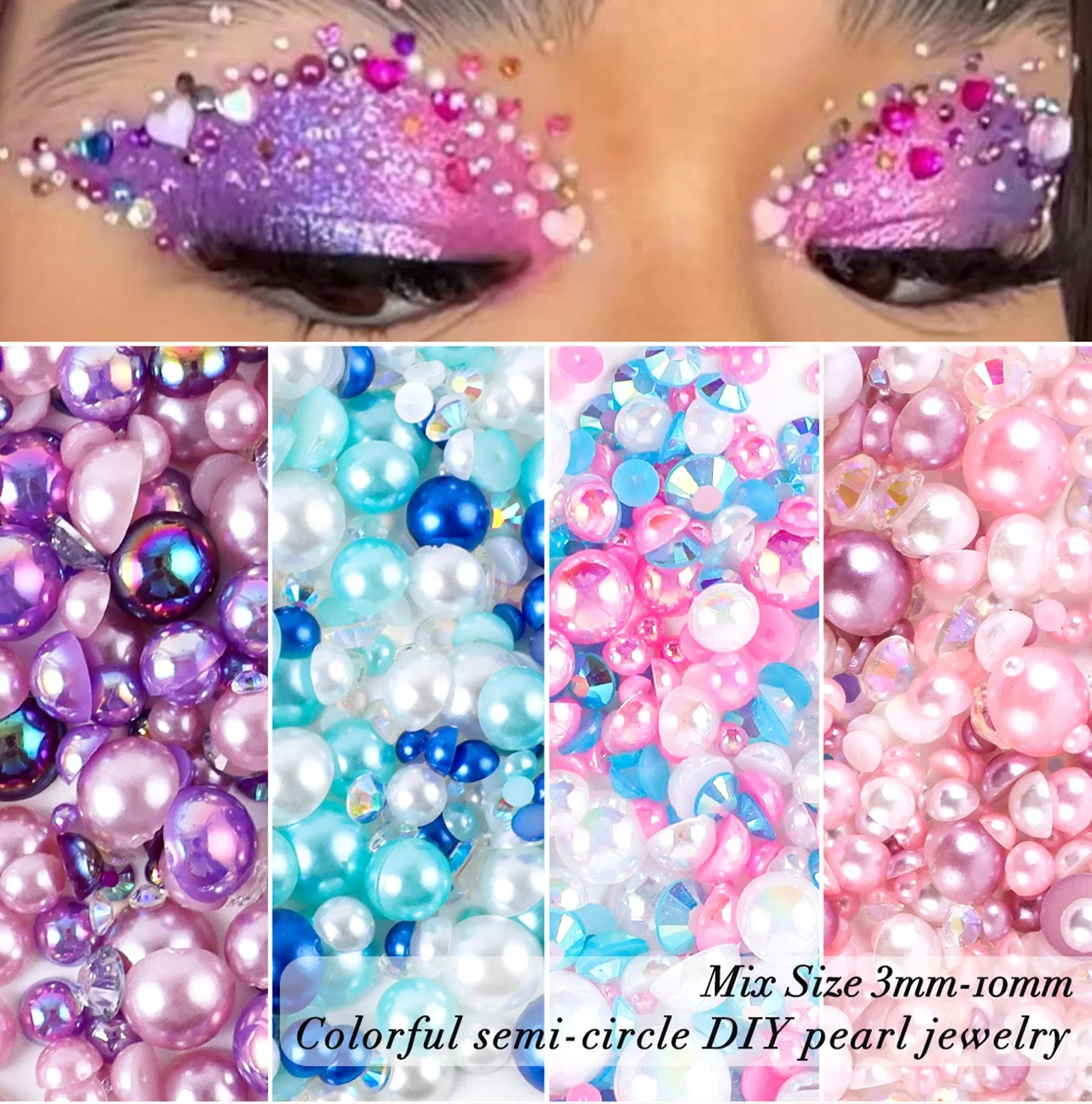 Bunte Harzperlen – Süsser Stil DIY Accessoires