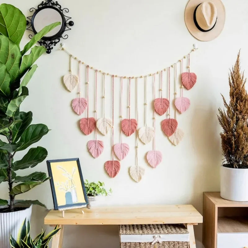 Makramee Wandbehang – Boho Textil Deko fürs Wohnzimmer