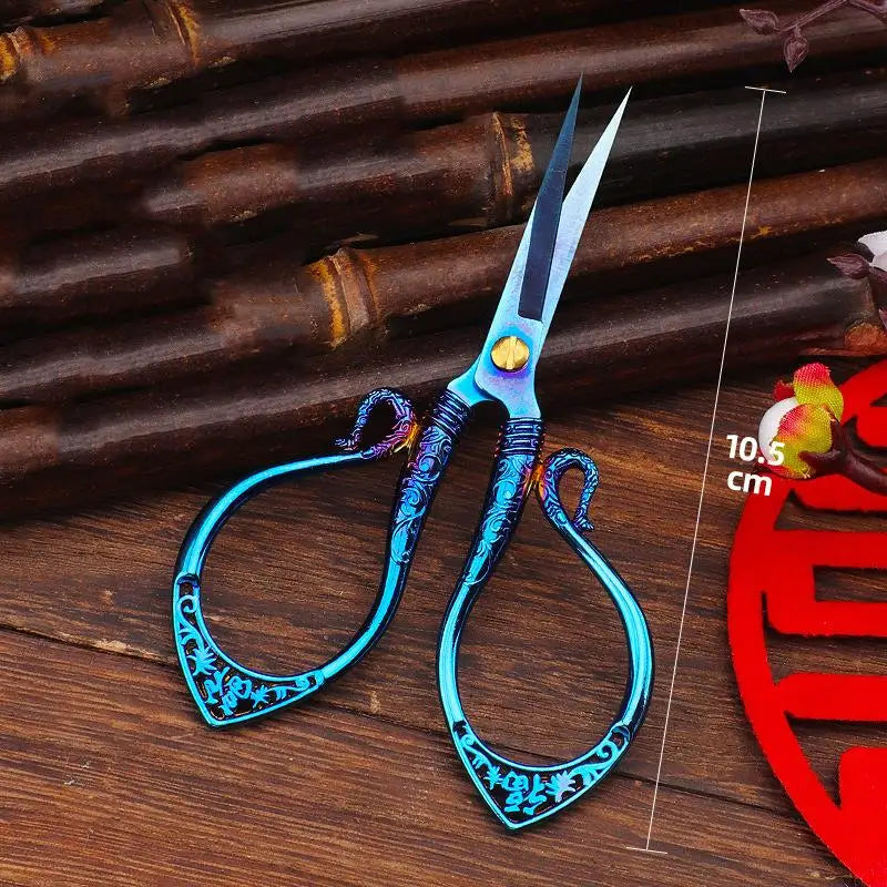 Vintage Edelstahlschere – Für Schneider & Stickerei