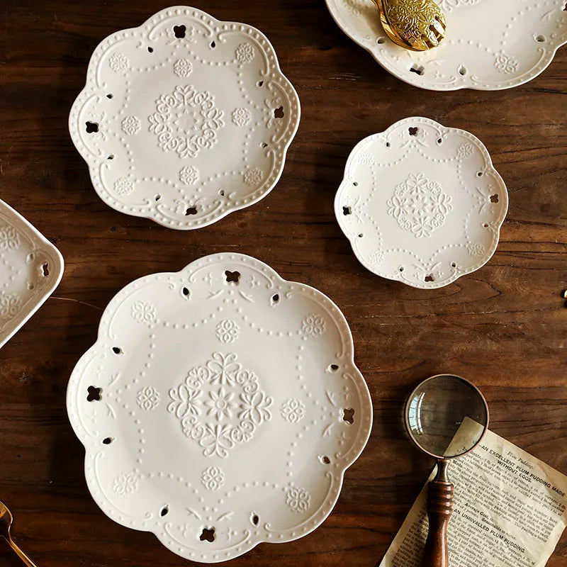 Keramik Dim Sum Teller – Europäisch - Hotelgebrauch