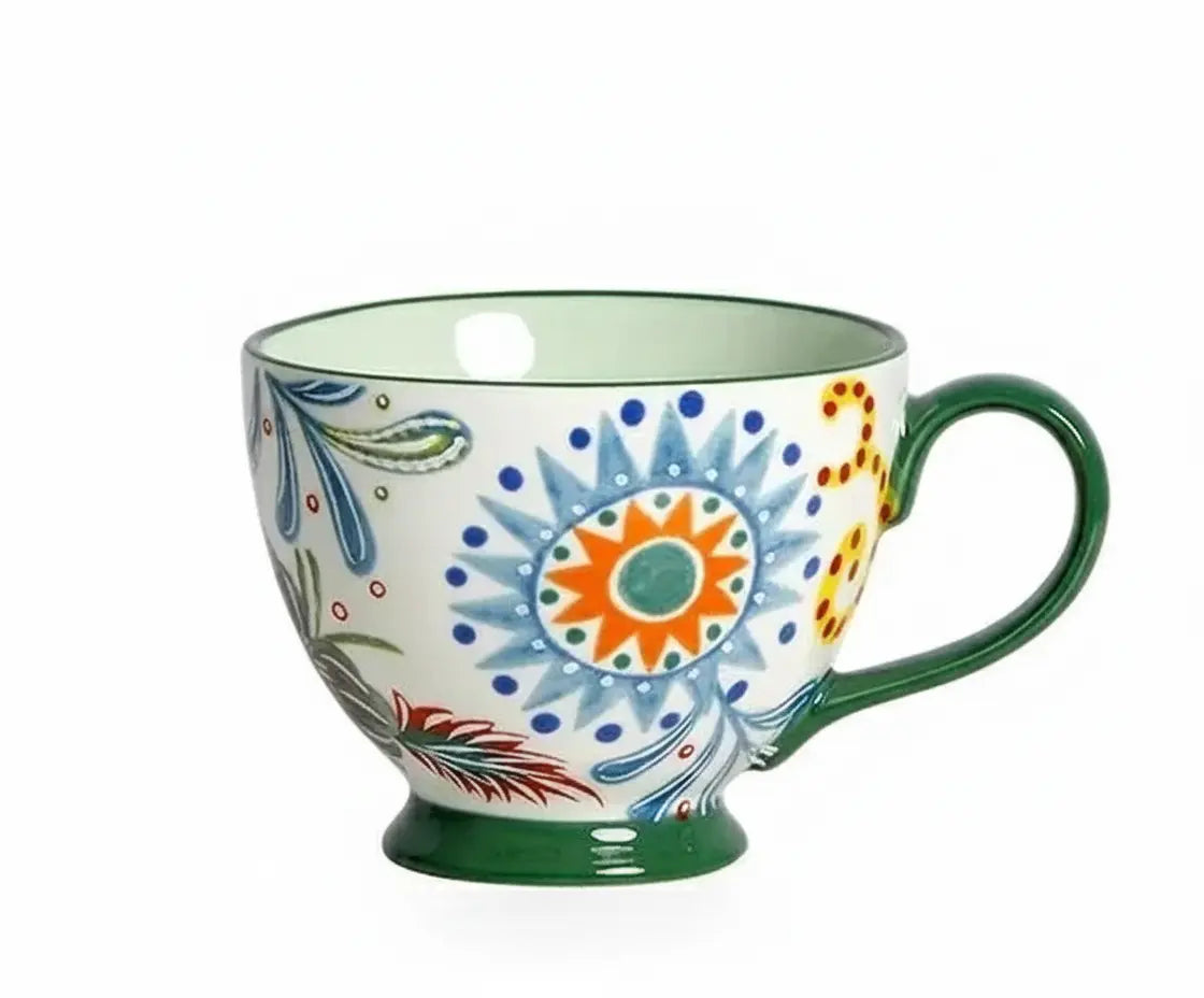 Teetasse – Porzellan – 450ml Handbemalt