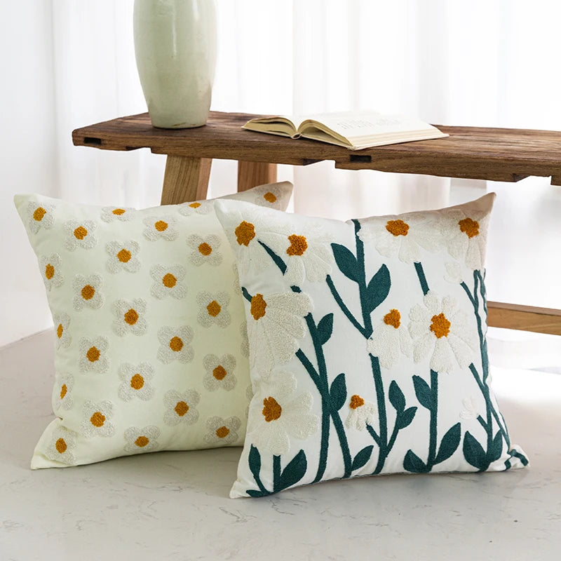 Besticktes Kissen – Koreanischer Stil 45x45cm