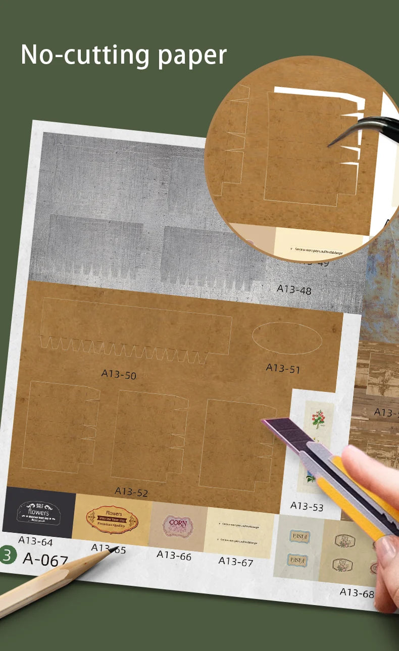 Miniatur Puppenhaus – Holz DIY Dekoration mit LED