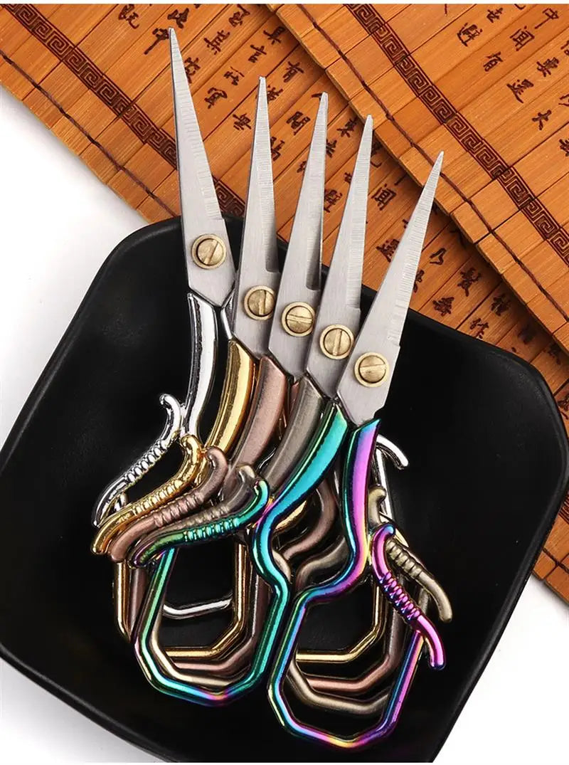 Vintage Edelstahlschere – Für Schneider & Stickerei