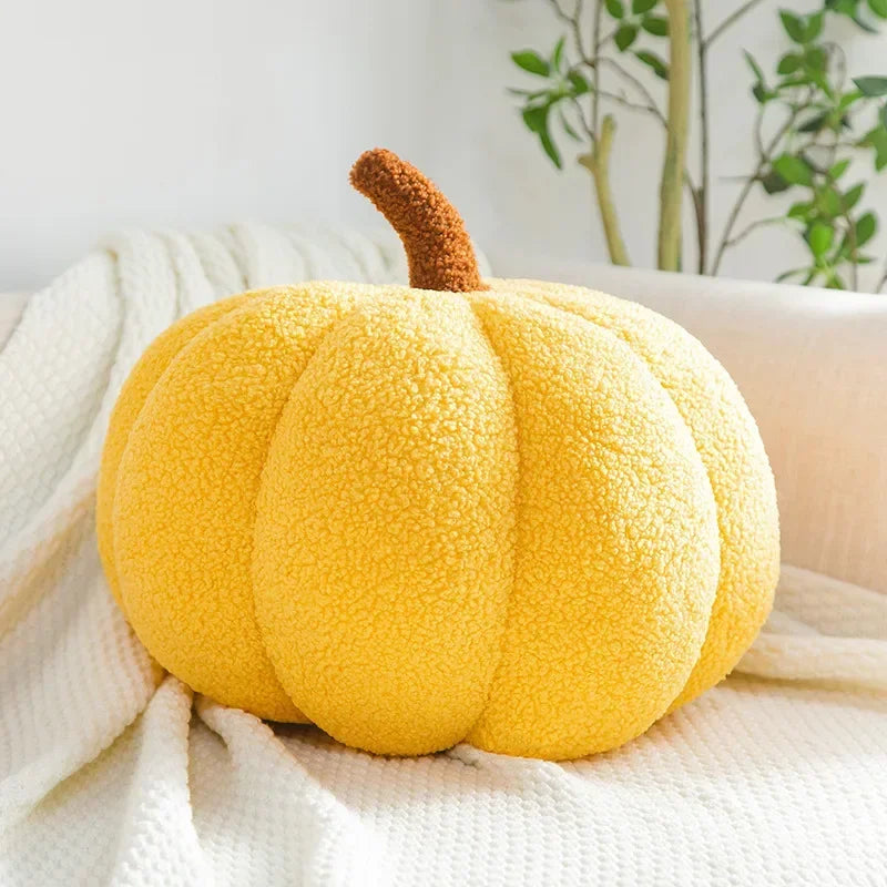 Dekoratives Kürbiskissen – Landhausstil – 35cm