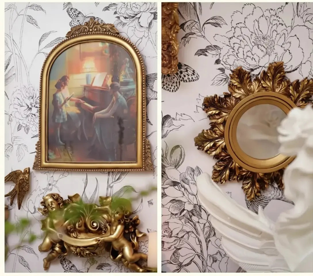 Mini Engelsfigur – Vintage Harz Deko