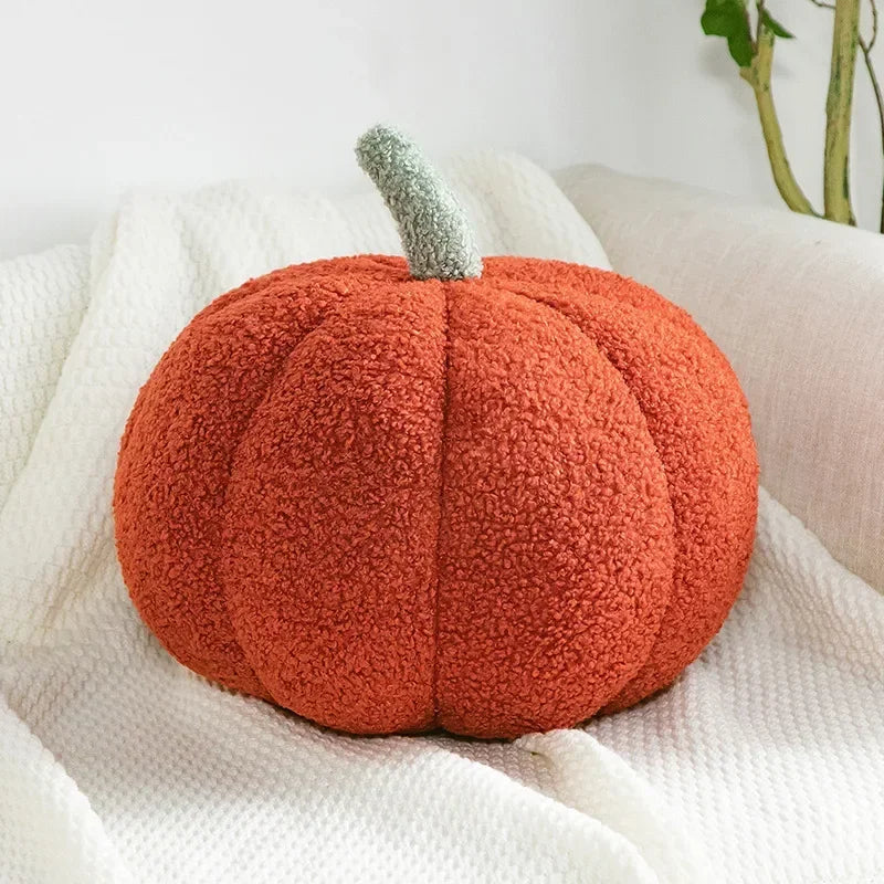 Dekoratives Kürbiskissen – Landhausstil – 35cm
