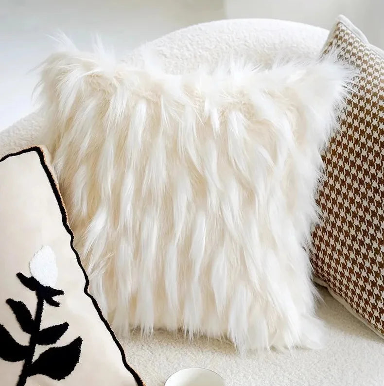 Nordisch Bestickter Kissenbezug – 45x45cm Sofa