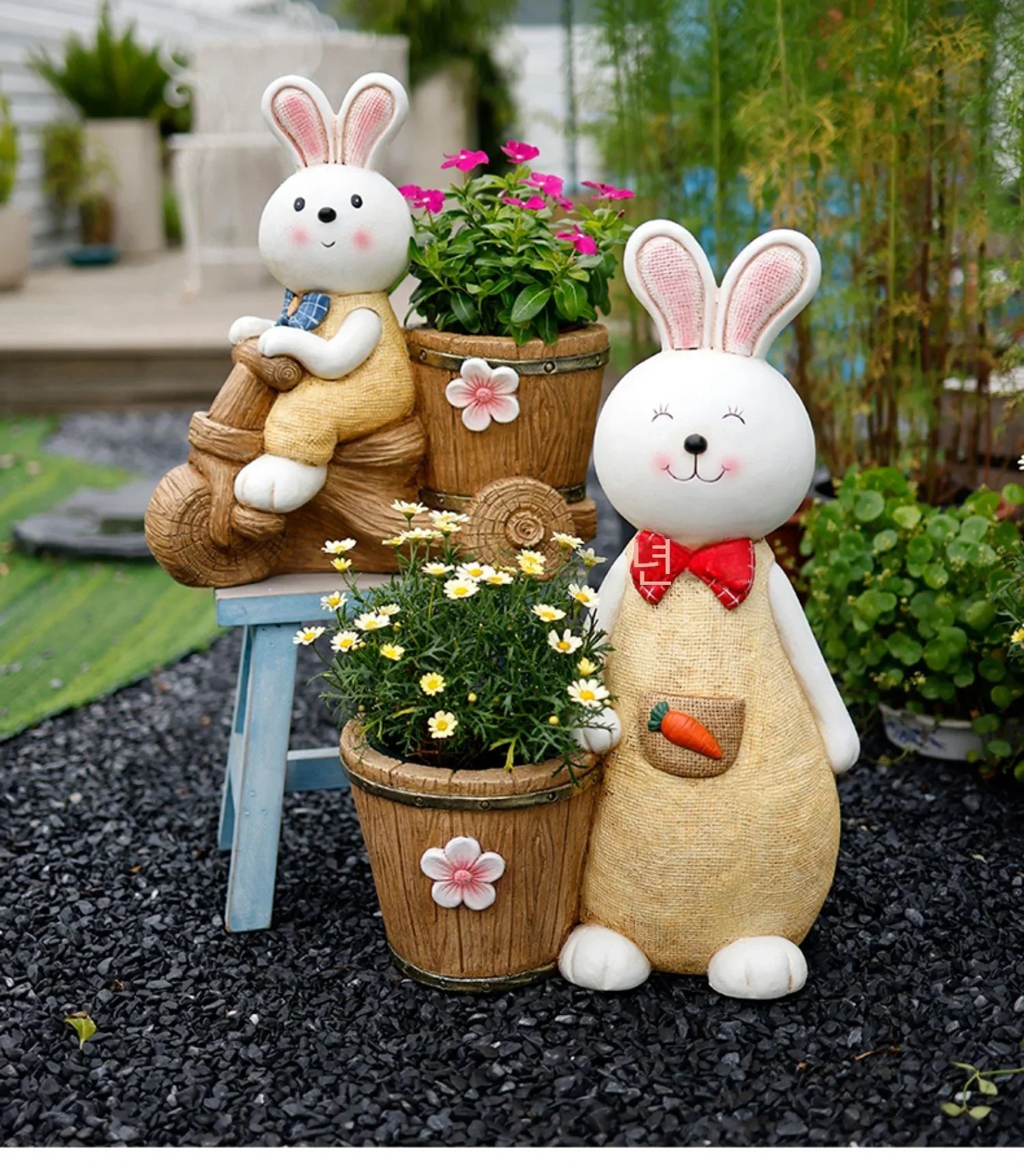 Häschen Blumentopf – Moderne & Outdoor Stil