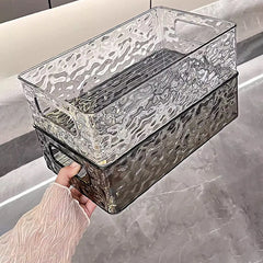 Aufbewahrungsbox – PET Gletscher-Design – Stapelbar, 25.5×15.3×7.3cm