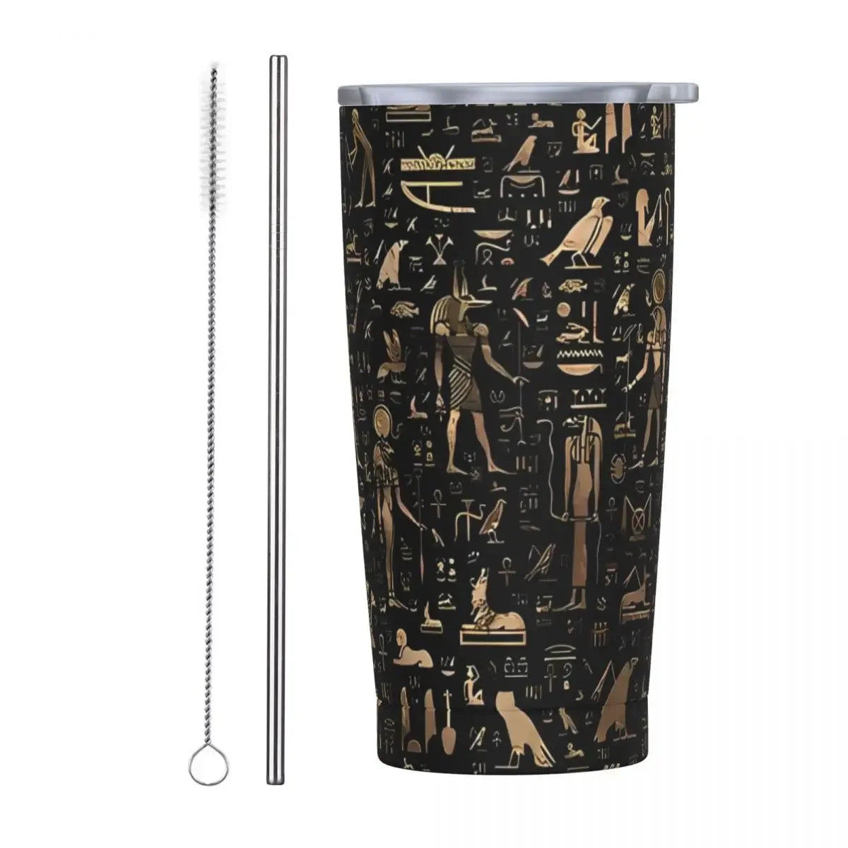 Edelstahlbecher – Kupferkunst Design – Isolierter Becher