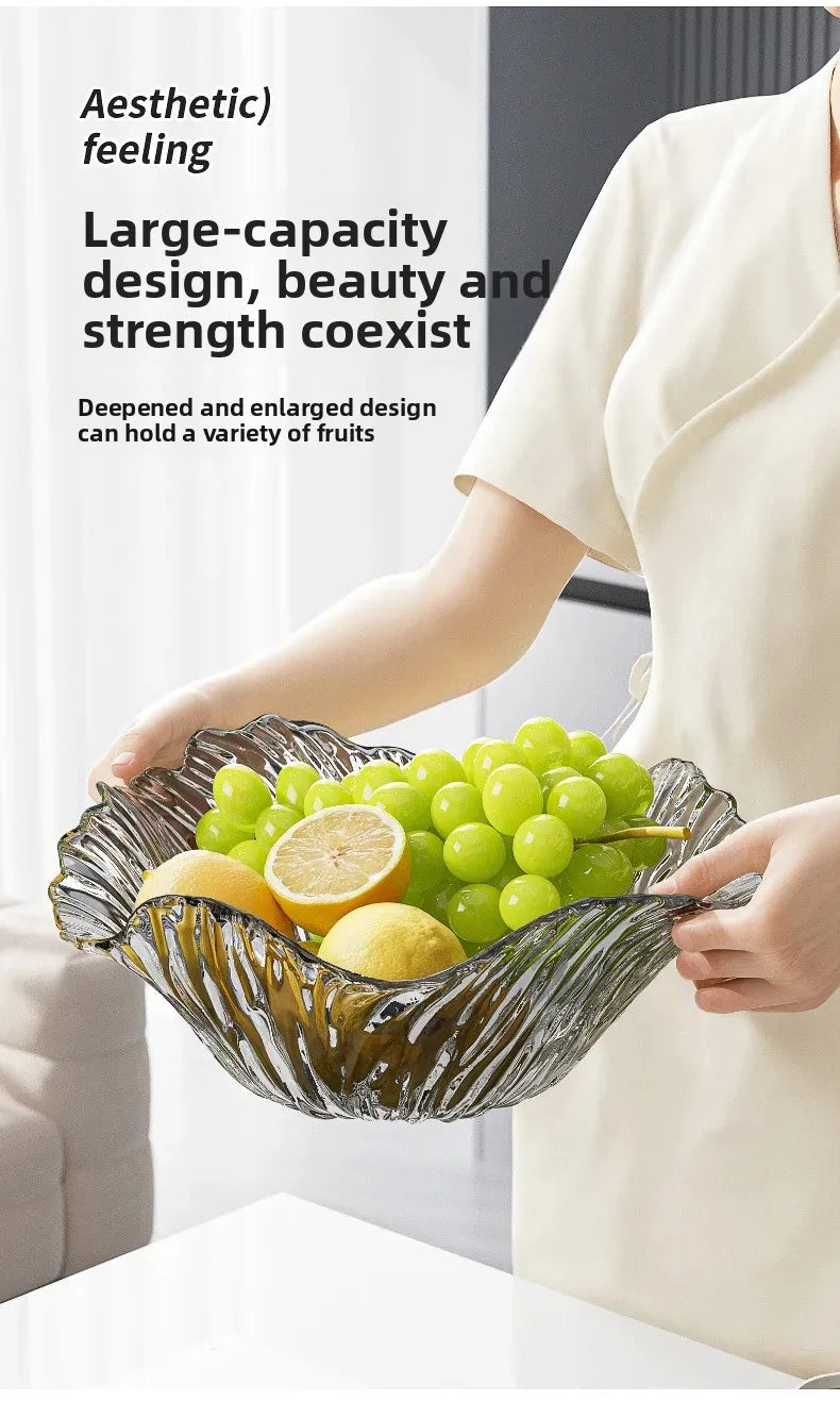 Fruchtschale – Transparentes PET – Vielseitig & Stilvoll