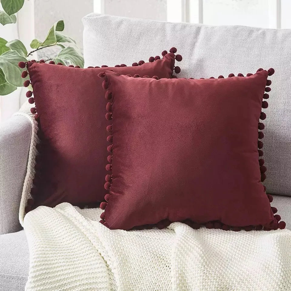 Samt-Kissenbezug – Nordic Design, 45×45 cm