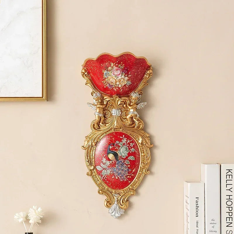 3D Angel Wanddeko – Nordic Resin Art – Wohnzimmer Akzent