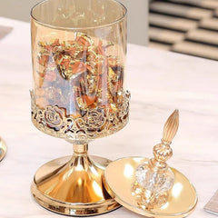 Kristallglas Vorratsglas – Edler Bonbonhalter