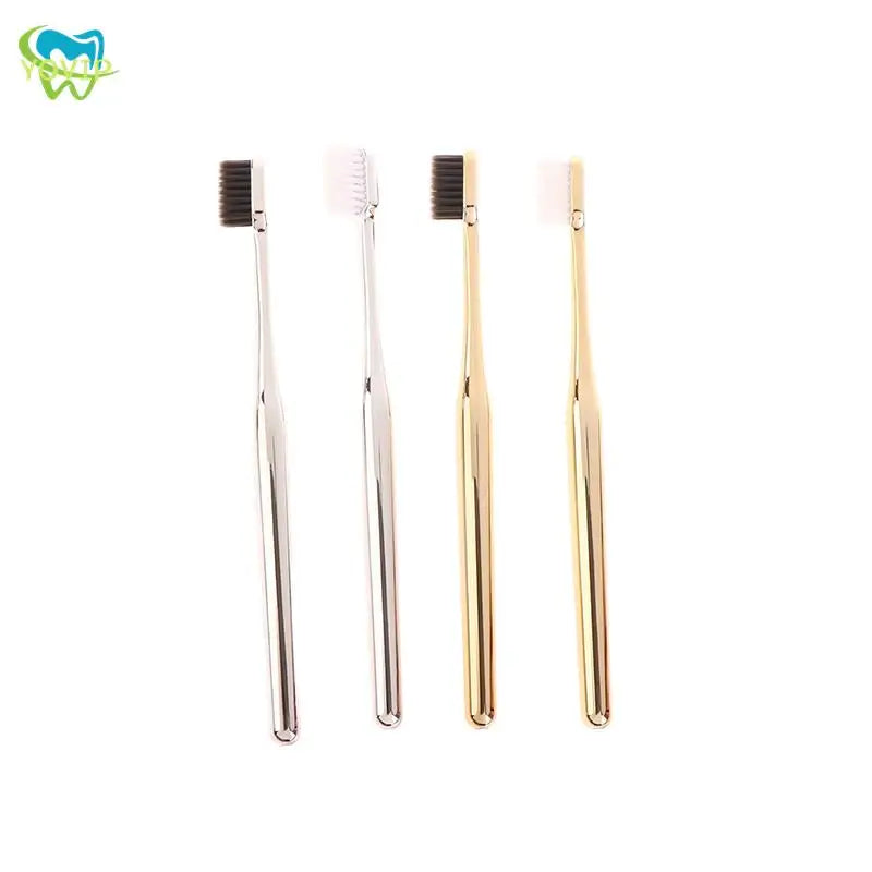 Luxuszahnbürste – Gold/Silber Design – Ergonomischer Komfort