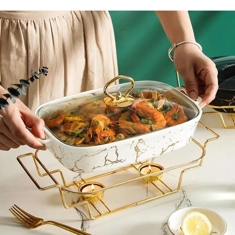 Keramikplatte Marmoroptik – Stilvolles hitzebeständiges Design