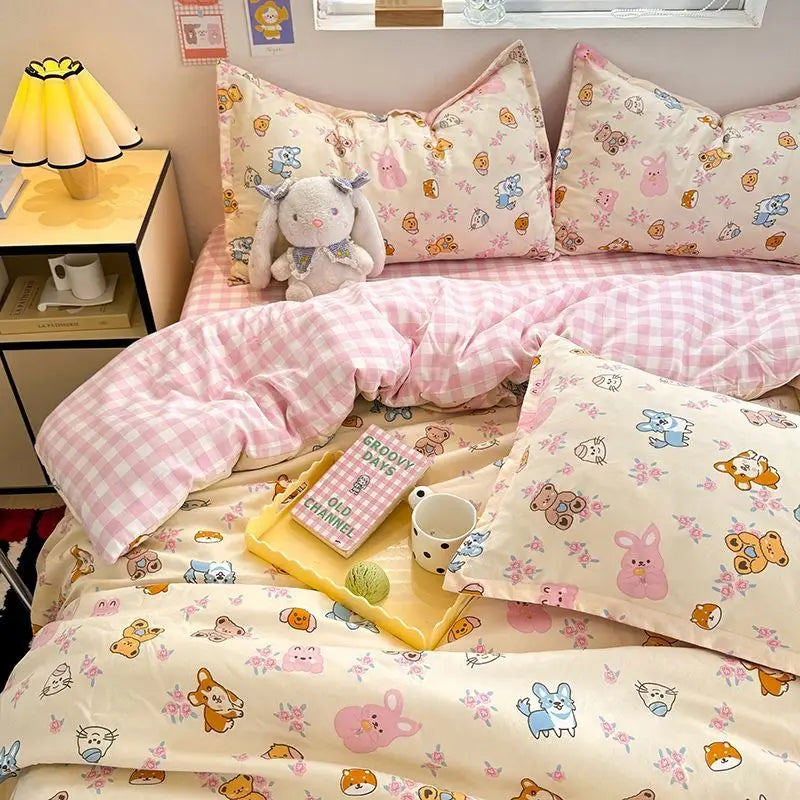 Kinder Bettwäsche – Mikrofaser & Einfacher Stil – Twin bis Queen