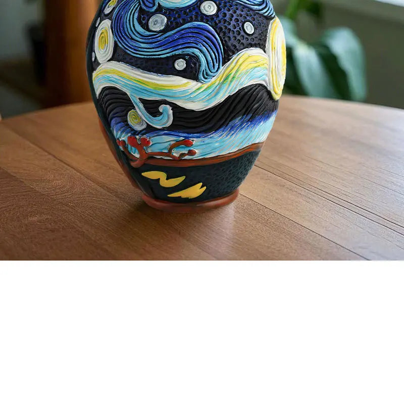 Vincent Vase – Modernes Resin Design – Tischvase