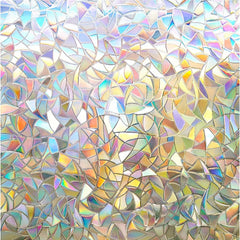 Regenbogen Fensterfolie – 3D Dekorativ – 55x500 cm