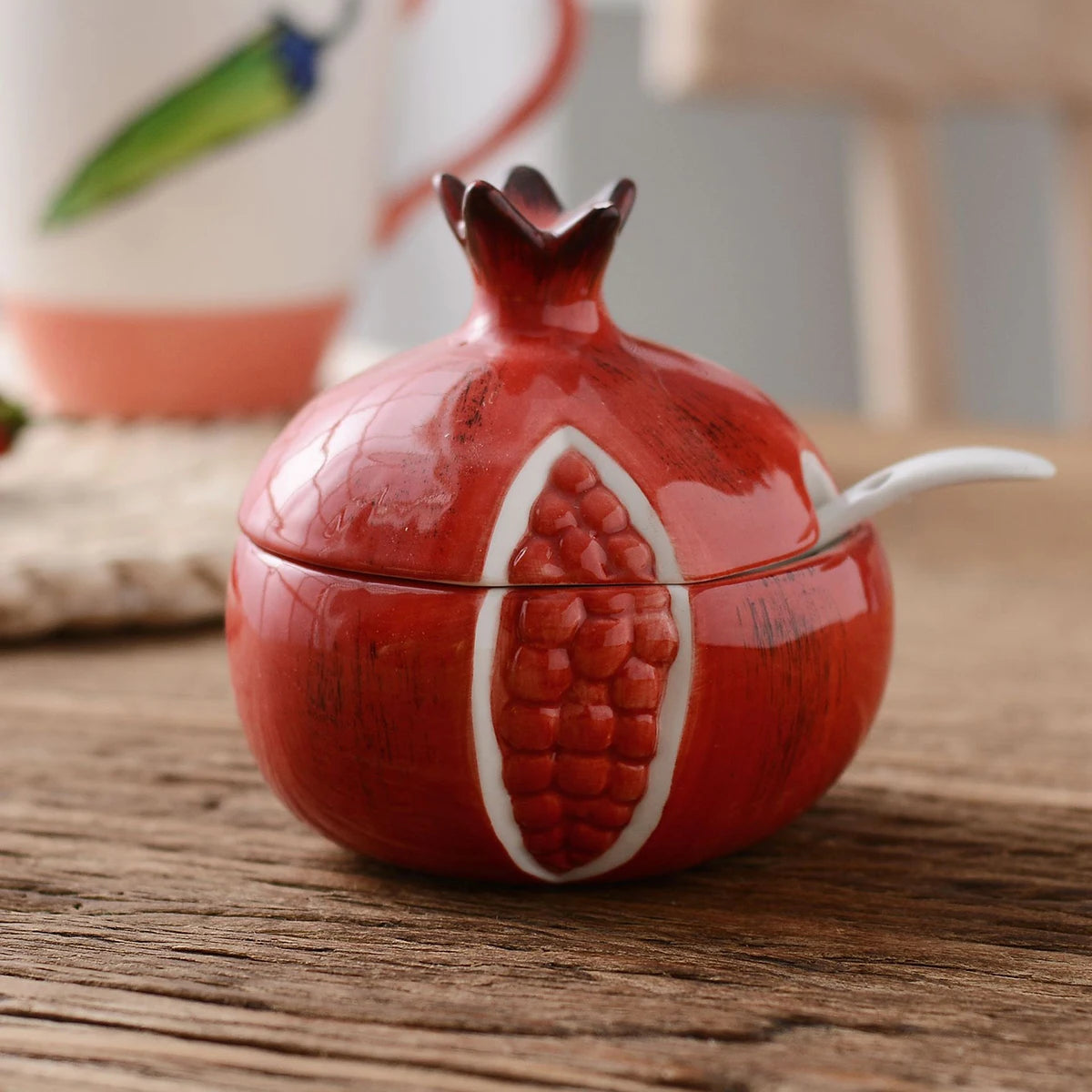 Keramische Gewürzdose – Keramikdesign – Kräuter & Gewürze