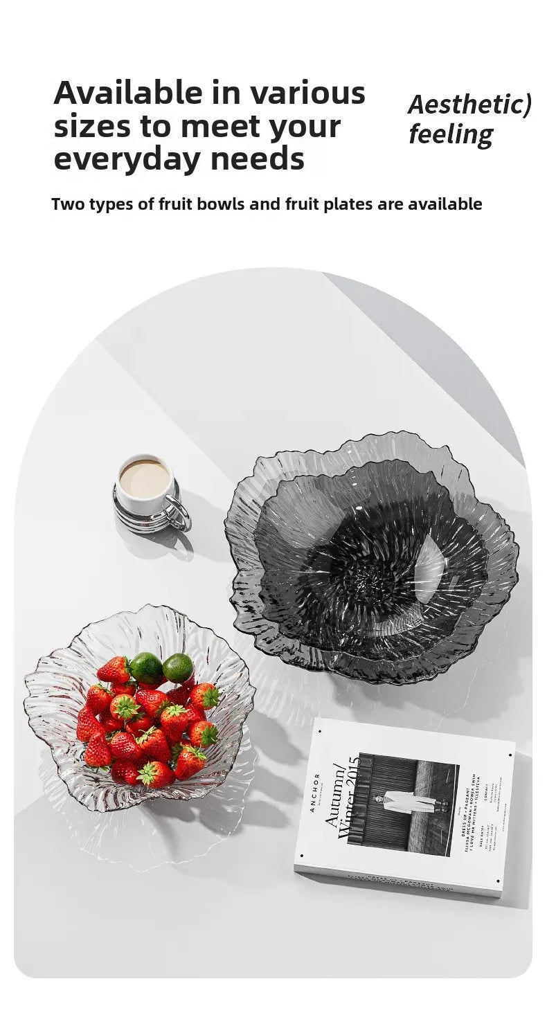 Fruchtschale – Transparentes PET – Vielseitig & Stilvoll