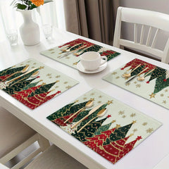 Weihnachtstischdecke – Polyester – 30x40cm Set