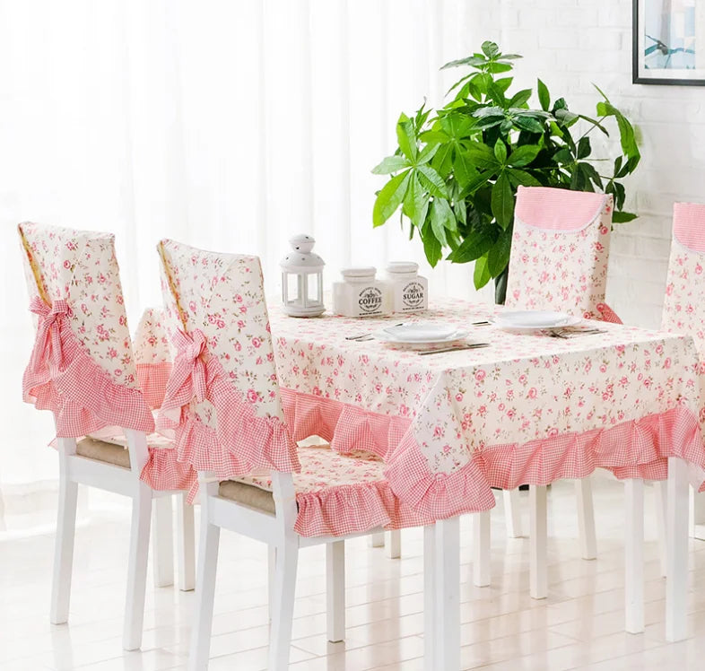 Luxus Spitzen Tischdecke – Gestrickte Florale Stickerei