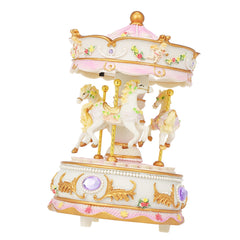 Karussell Spieluhr – LED Harz 17x10.5cm