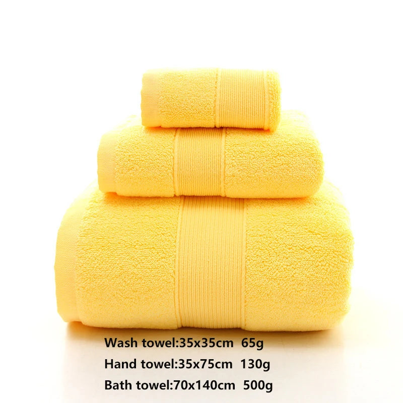 Baumwollhandtuch Set – 100% Baumwolle – Bad-Essentials