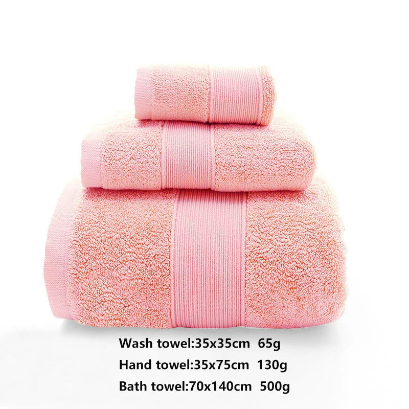 Baumwollhandtuch Set – 100% Baumwolle – Bad-Essentials