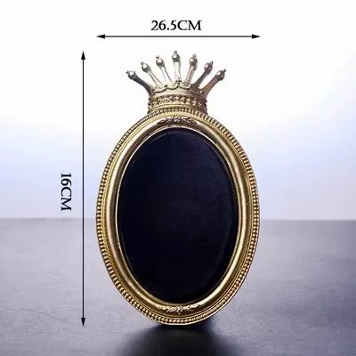 Ohrringhalter – Vintage Samtrahmen Design