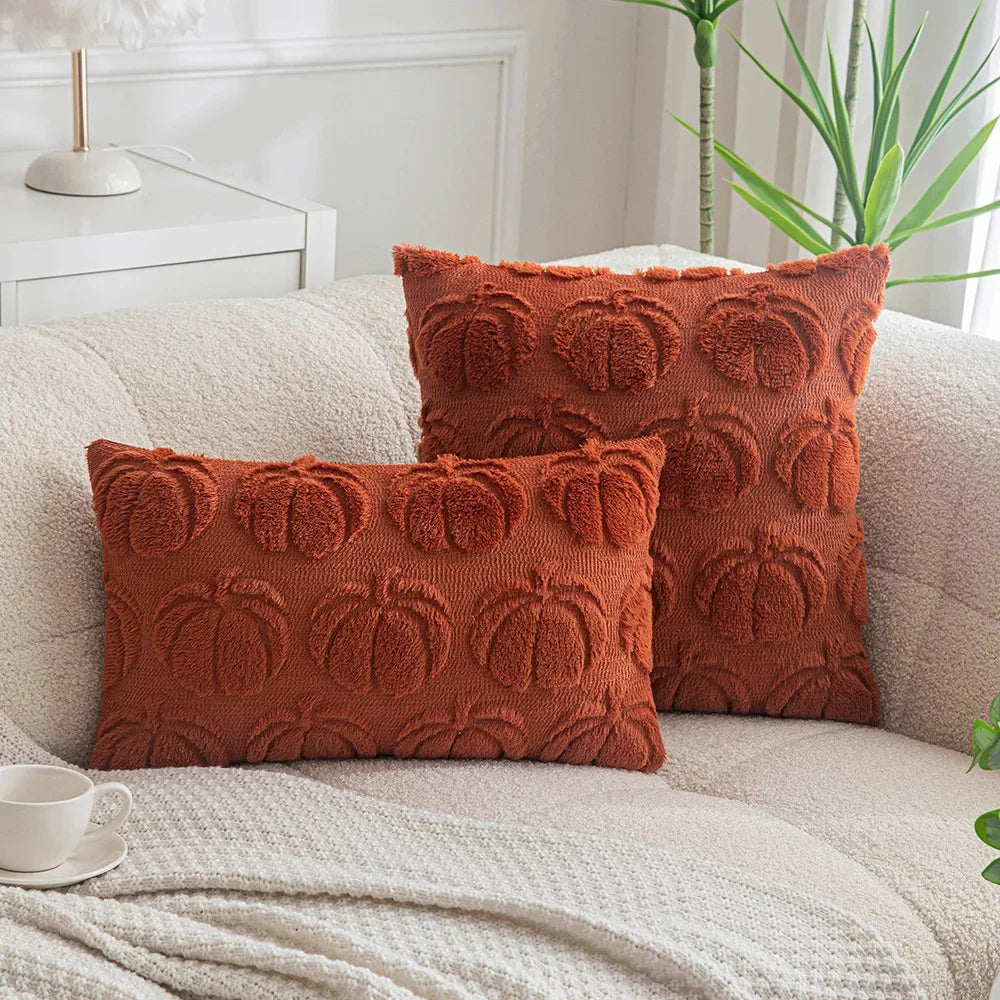 Geometrische Plüsch Kissenbezüge – 100% Polyester – 3 Grössen