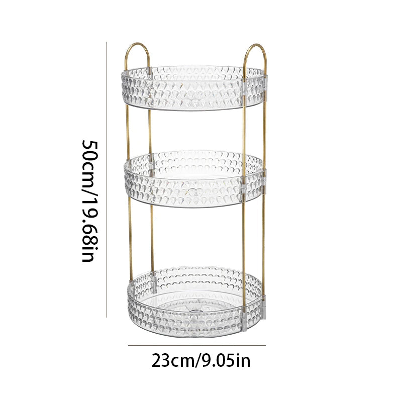 Drehbarer Organizer – Diamantmuster – Wohnzimmer
